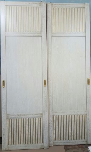 Двери для шкафа купе с фрезеровкой Минусинск